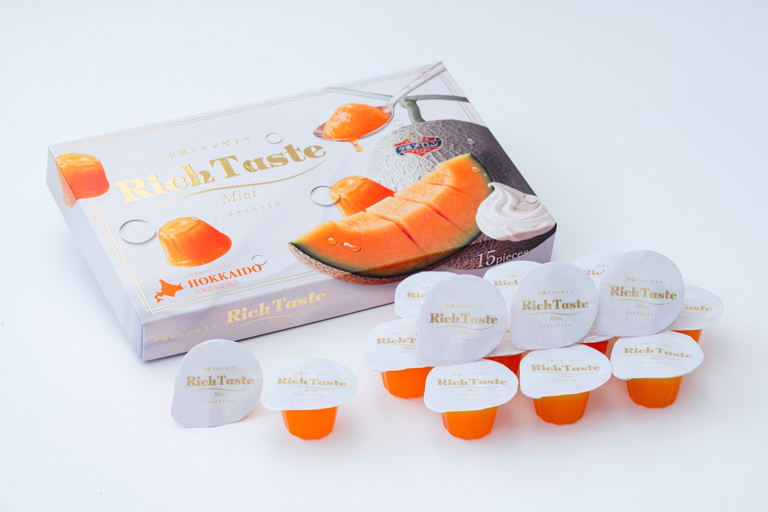 夕張メロンゼリー リッチテイストミニ
